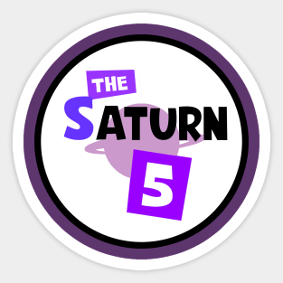 The Saturn Five Sticker